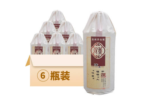 53度贵州茅台镇汉董酒传承酱香型白酒6瓶单瓶装市场价多少钱一瓶？