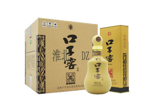 46度口子窖十年型兼香型白酒500mlx4瓶整箱价格？