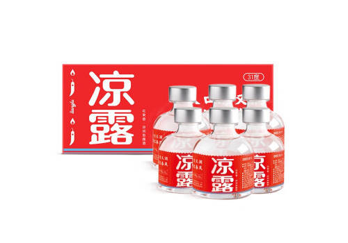 31度凉露吃辣喝的酒微凉型露酒125mlx6瓶整箱价格？