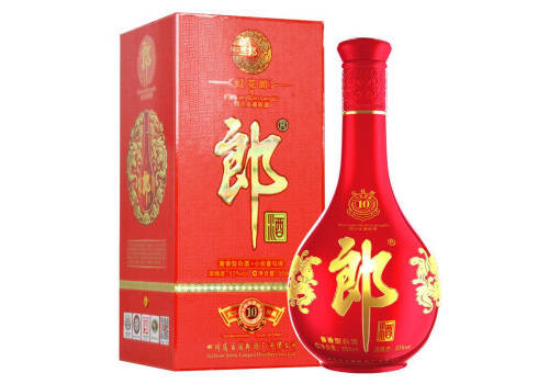 53度郎酒红花郎十（10）陈酿酱香型白酒558ml多少钱一瓶？