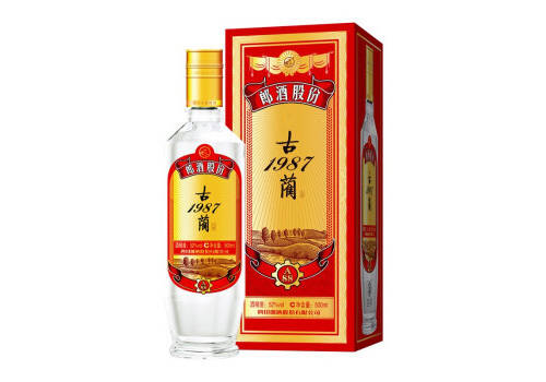 52度郎酒古蔺1987（A88）白酒500ml多少钱一瓶？