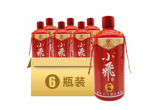 53度茅台镇小飞酒1901红钻500mlx6瓶整箱价格？