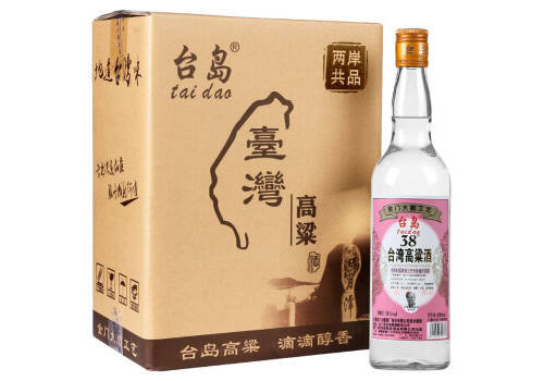 38度台岛台湾高粱酒600mlx6瓶整箱价格？
