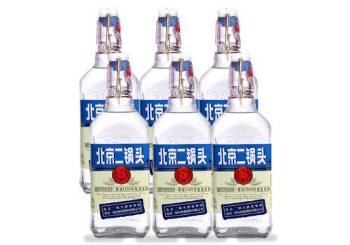 42度永丰牌北京二锅头出口型蓝标500mlx6瓶整箱价格？