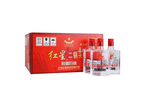 43度北京红星二锅头酒老版红箱小苏扁2012年老酒150mlx24瓶整箱价格？