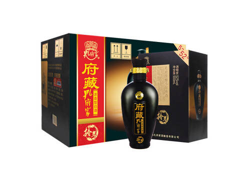 52度孔府家府藏十年浓香型白酒500mlx4瓶整箱价格？