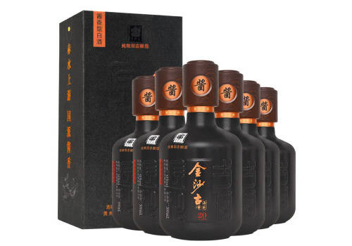 53度贵州金沙古酒20酱香型白酒500mlx6瓶整箱价格？