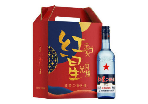 43度北京红星二锅头酒绵柔8陈酿蓝瓶6瓶整箱价格？