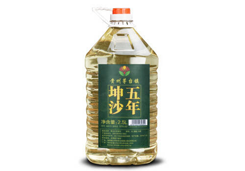 53度黔立五年坤沙陈年老酒2.5L桶装价格多少钱？