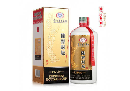 53度茅乡陈窖封坛贵宾酒VIP30酱香型白酒500ml多少钱一瓶？