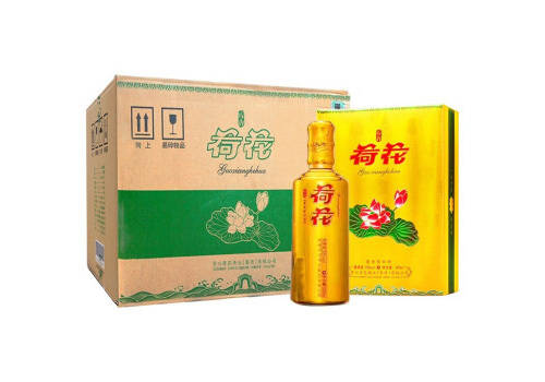 53度贵州荷花酒业国乡金荷花酒6瓶整箱价格？