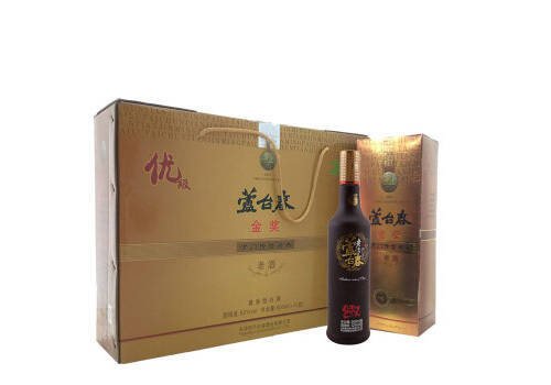 52度芦台春金奖老酒酱香型白酒500mlx4瓶整箱价格？