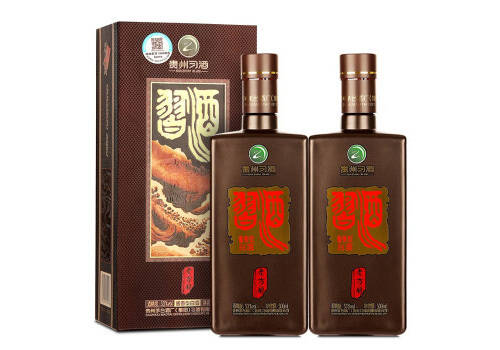 53度贵州习酒老方瓶酱香型白酒500mlx2瓶礼盒装价格多少钱？
