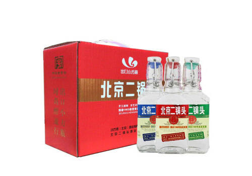 42度永丰牌北京二锅头出口小方瓶小三色200mlx6瓶整箱价格？