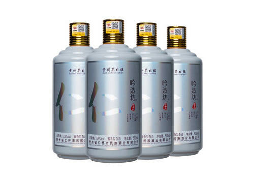 53度吟造坊仁酒500mlx4瓶整箱价格？