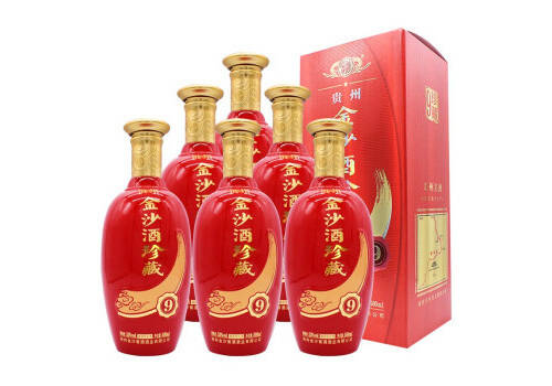 53度金沙窖藏9酱香型白酒6瓶整箱价格？