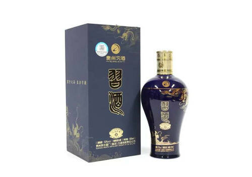 53度贵州习酒君藏蓝酱香型白酒500mlx6瓶整箱价格？