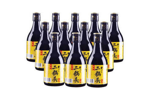 40度牛栏山二锅头精酿黑牛白酒350mlx12瓶整箱价格？