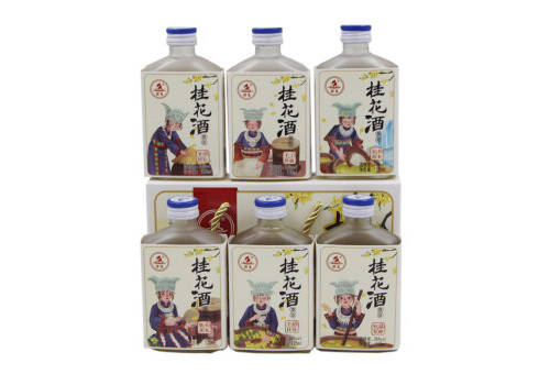 36度壮泉桂花酒小酒版125mlx6瓶礼盒装价格多少钱？