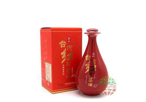 52度玉山台湾高粱酒红瓷瓶2016老酒500ml多少钱一瓶？