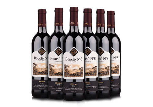 南非布可丽8号皮诺塔吉西拉干红葡萄酒750mlx2瓶礼盒装价格多少钱？