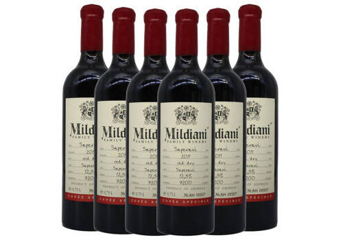 格鲁吉亚米尔迪阿尼Mildiani2011年萨别拉维干红葡萄酒750ml一瓶价格多少钱？