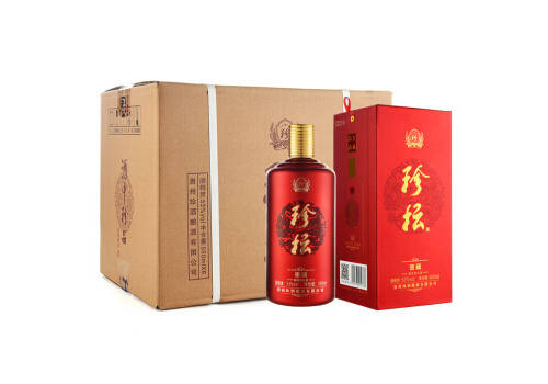 53度贵州珍酒珍坛·密藏酱香型白酒500mlx6瓶整箱价格？