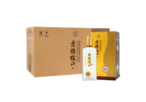 50度枝江百年柔雅16白酒480mLx6瓶整箱价格？