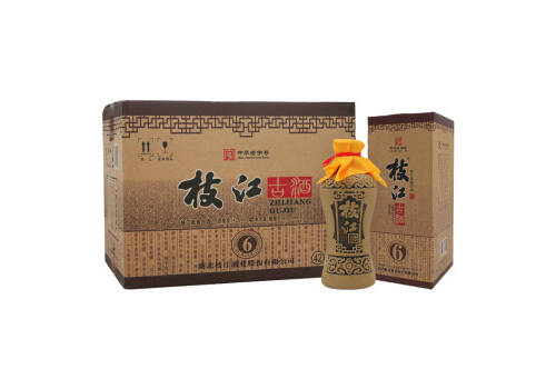 42度枝江古酒6酒500mlx6瓶整箱价格？