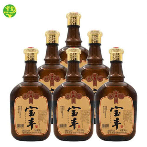 42度宝丰经典1号清香酒248ml6瓶整箱大概价位