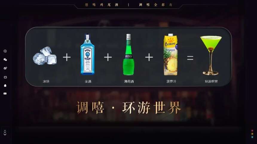 环游世界鸡尾酒配方（环游世界鸡尾酒的故事）