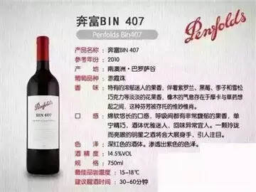 奔富红酒系列价格排行（奔富红酒属于什么档次）