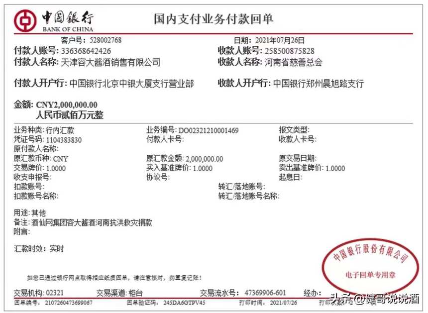 剑南春、国台、省副食等酒企酒商捐款捐物助力河南抗洪救灾