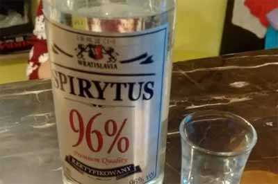 生命之水Spirytus产于波兰，世界上度数最高最烈的酒