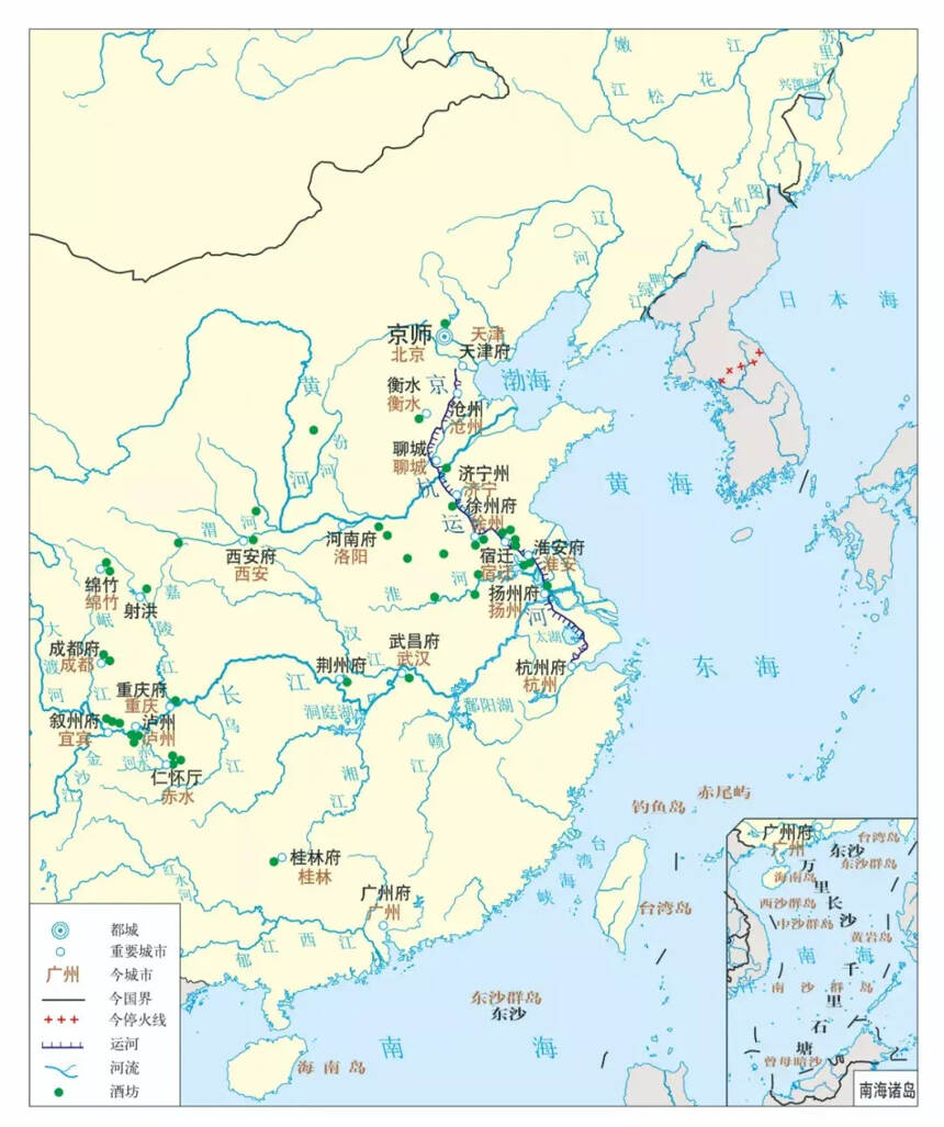 隐藏中国白酒秘密的5张地图