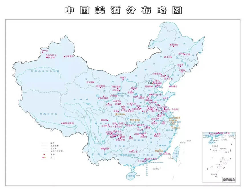 隐藏中国白酒秘密的5张地图