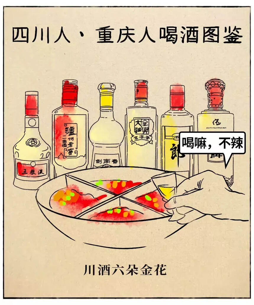 中国人喝酒图鉴，你是个酒蒙子嘛？