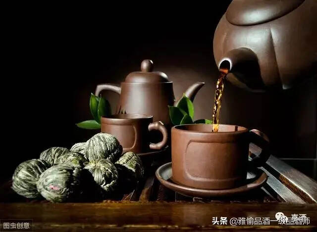 酒茶书禅：酒能忘忧，茶可悟道，书能润心，禅意自生