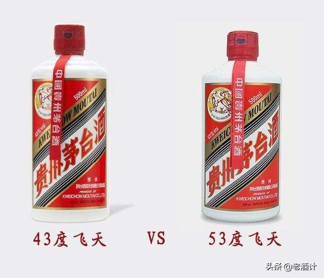 同为茅台酒，为什么53度飞茅比43度飞茅贵了2倍？原来差别这么大