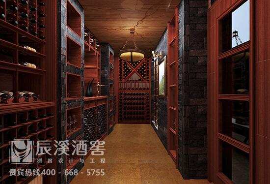 有一种尊贵只有中国人才懂，那就是古色古香的中式风格酒窖设计