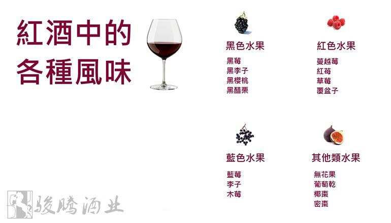 【骏腾酒业】品酒必懂之葡萄酒中的各种风味
