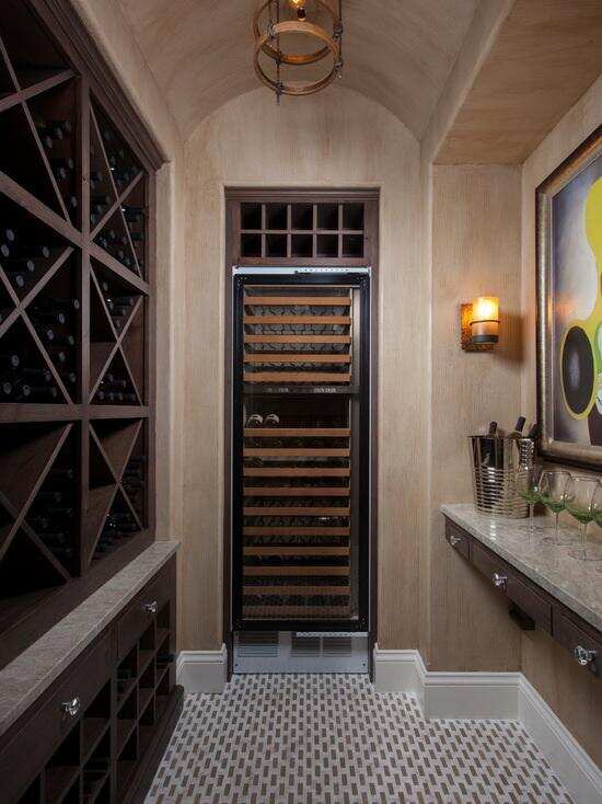 电子酒柜与酒窖设计的完美结合