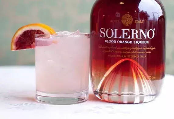 美酒｜这是天然的独特的红 Solerno血橙利口酒