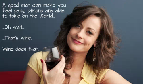 让女人更优秀的不是好男人，是红酒！