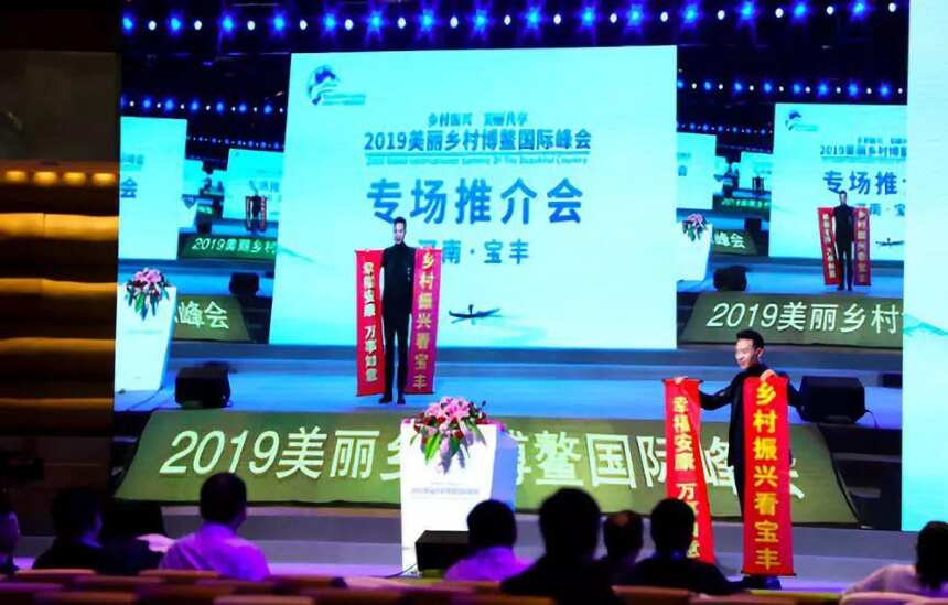 走向世界，宝丰酒亮相2019美丽乡村博鳌国际峰会