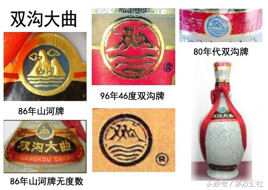 茅友公社｜中国十七大名酒50年商标变迁史，你见过多少？