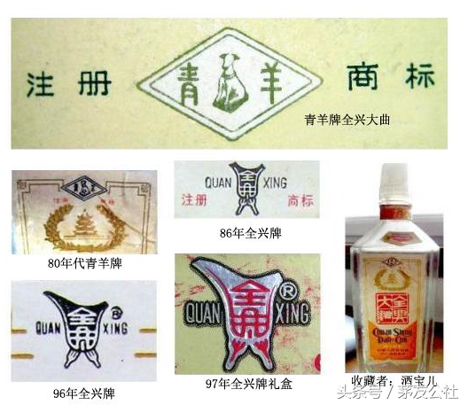 茅友公社｜中国十七大名酒50年商标变迁史，你见过多少？