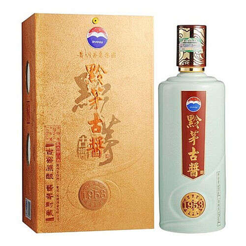 53度茅台黔茅古酱1953酱香型白酒500ml价格范围