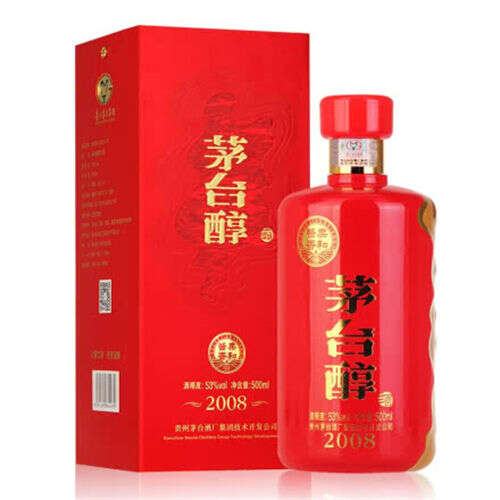 53度茅台醇2008柔和酱香酒多少钱呢「53度茅台醇2008柔和酱香酒大概市场价格」