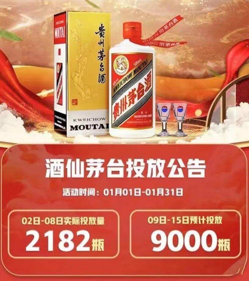 茅台年底大放量，超10万瓶1499元飞天茅台开抢！